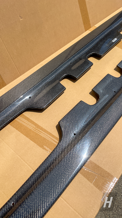 Horizon Motorsport Performance V1 Carbon Fiber Side Extensions BMW E92 M3