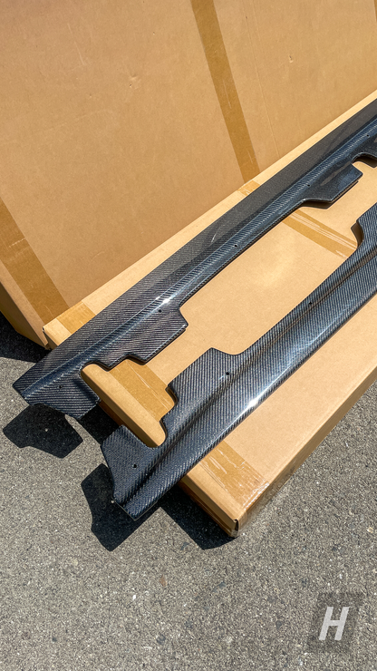 Horizon Motorsport Performance V1 Carbon Fiber Side Extensions BMW E92 M3