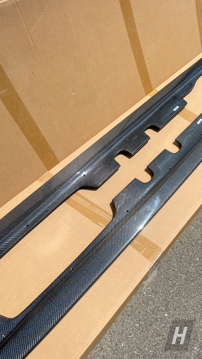 Horizon Motorsport Performance V1 Carbon Fiber Side Extensions BMW E92 M3