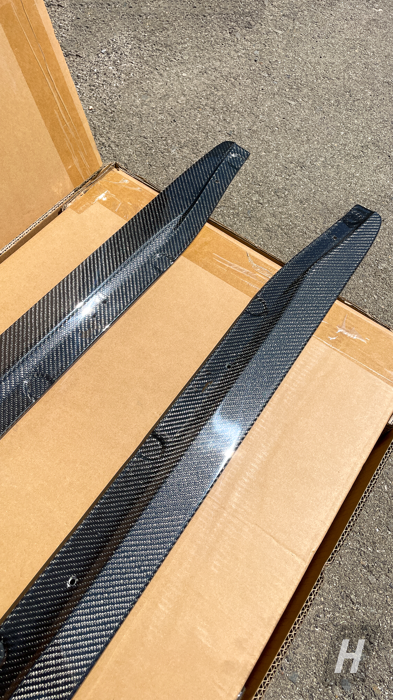 Horizon Motorsport Performance V2 Side Skirt Extensions BMW G80 M3