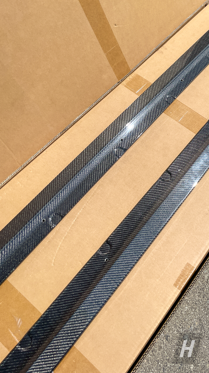 Horizon Motorsport Performance V2 Side Skirt Extensions BMW G80 M3