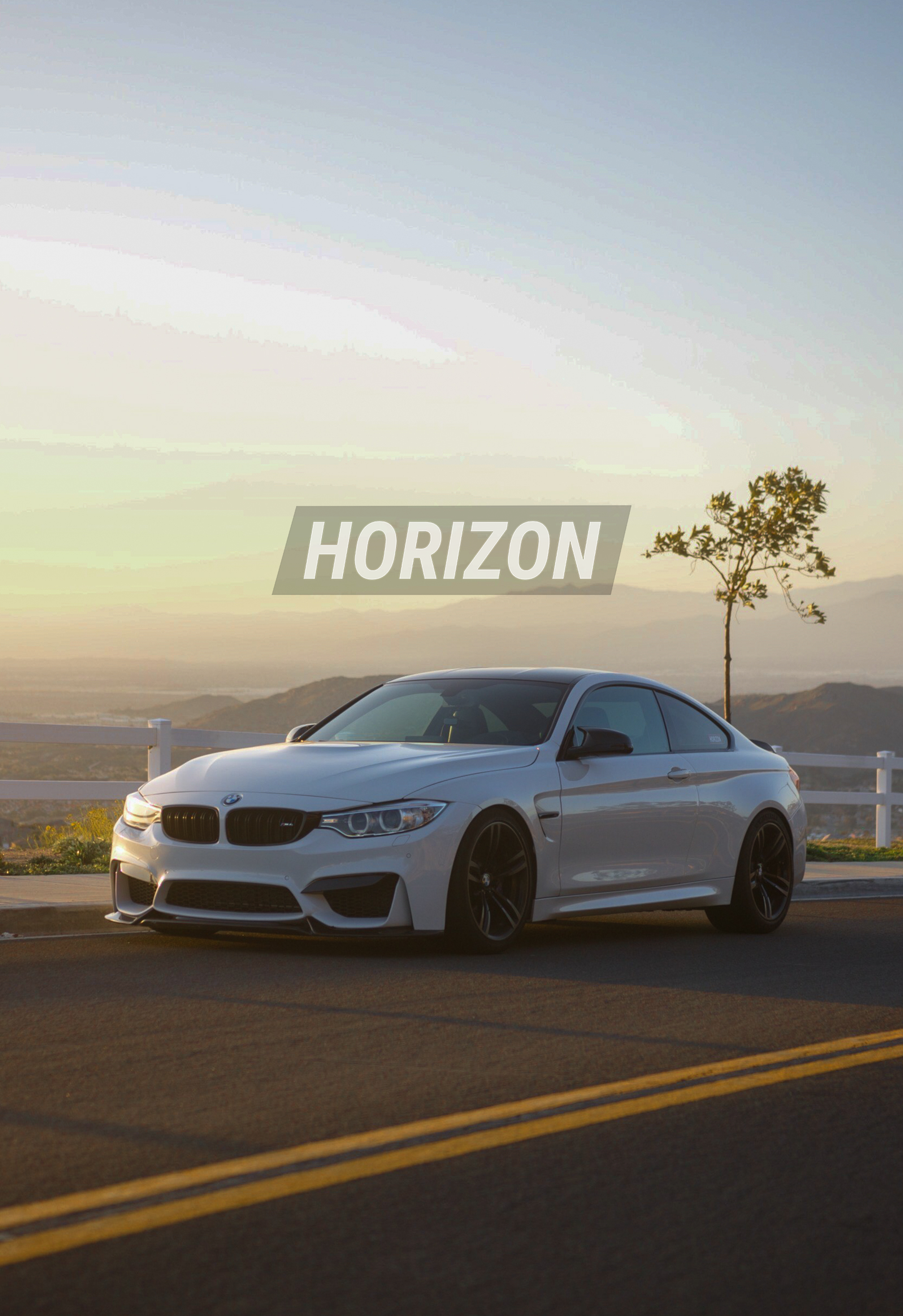 Horizon Motorsport Performance V1 Dry Carbon Fiber Upper Splitters (FANGS)  BMW F80 M3 | F82 / F83 M4