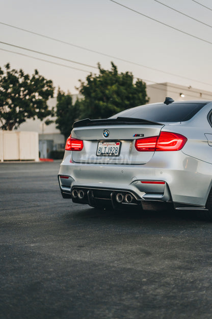 Horizon Motorsport P Style V2 Dry Carbon Fiber Trunk Lip Spoiler BMW F80 M3 | F30 3-SERIES