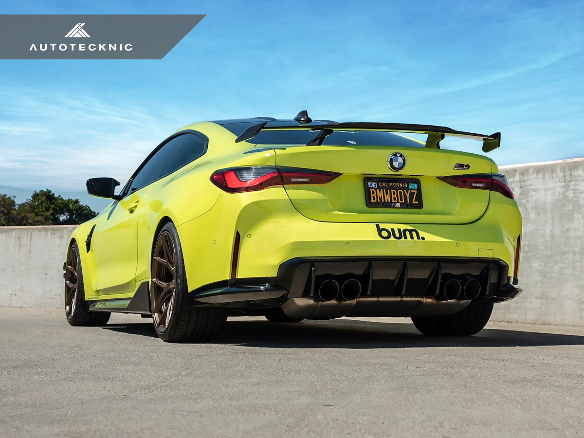AutoTecknic Dry Carbon Motorsport Rear Spoiler - G80 M3 | G82 M4