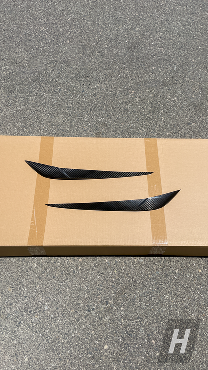 Horizon Motorsport Dry Carbon Fiber Headlight Covers (Eyelids) BMW G80 M3 | G82 / G83 M4