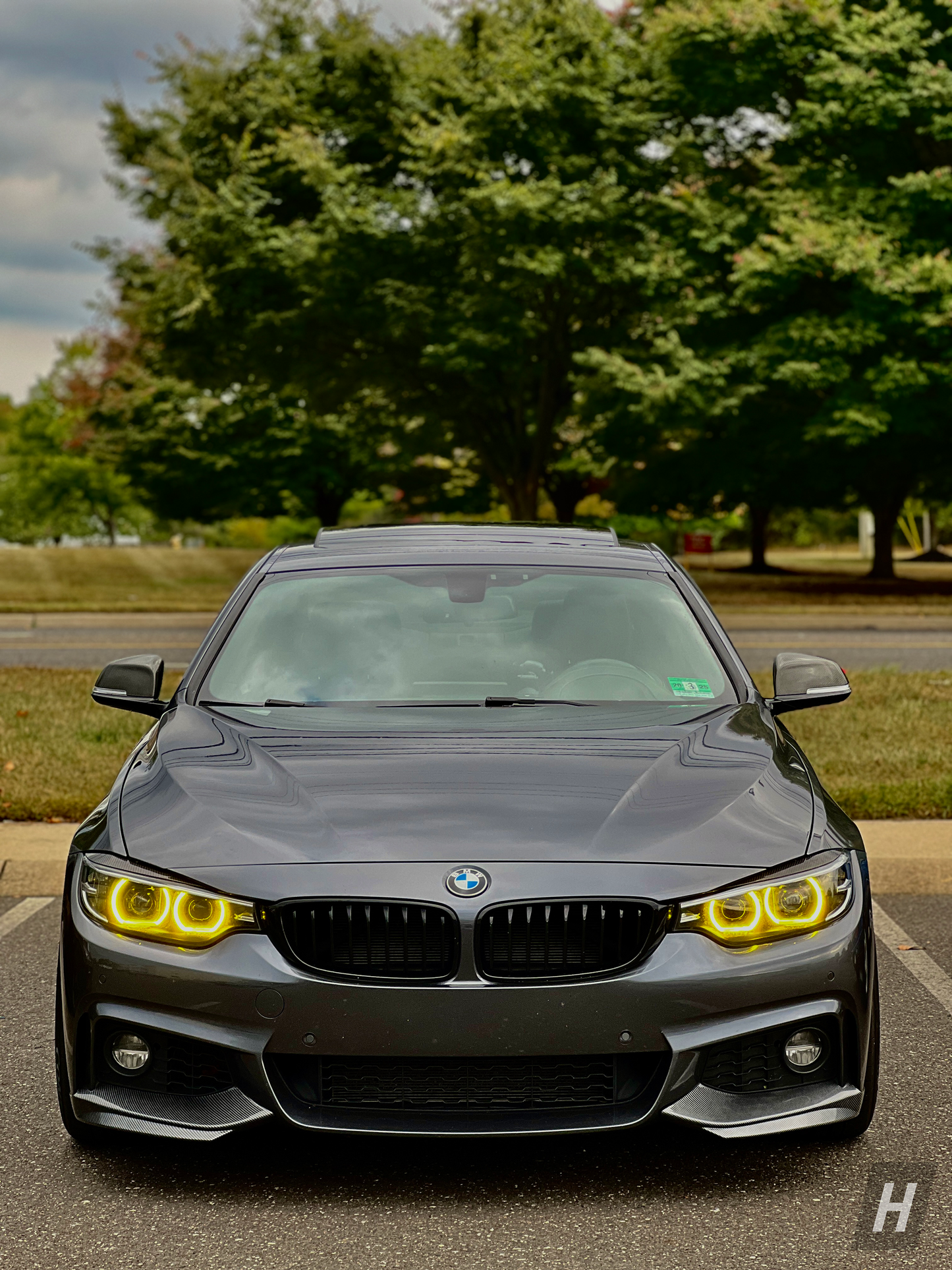 Horizon Motorsport CSL Yellow DRL LED Module Set (Xenon) BMW F80 M3 | F82 / F83 M4 | F32 4-Series