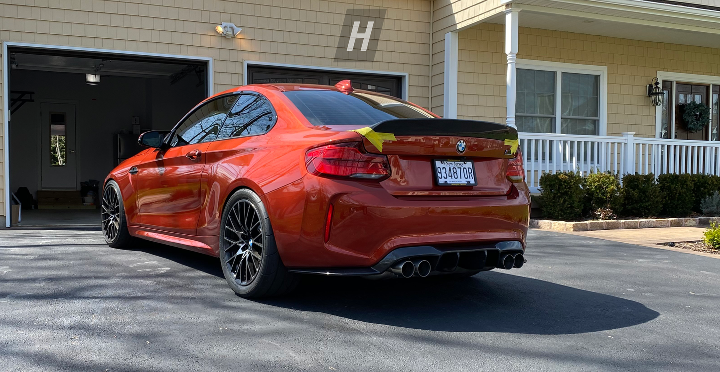 Horizon Motorsport GP Carbon Fiber 3-Piece Diffuser BMW F87 M2 / M2C