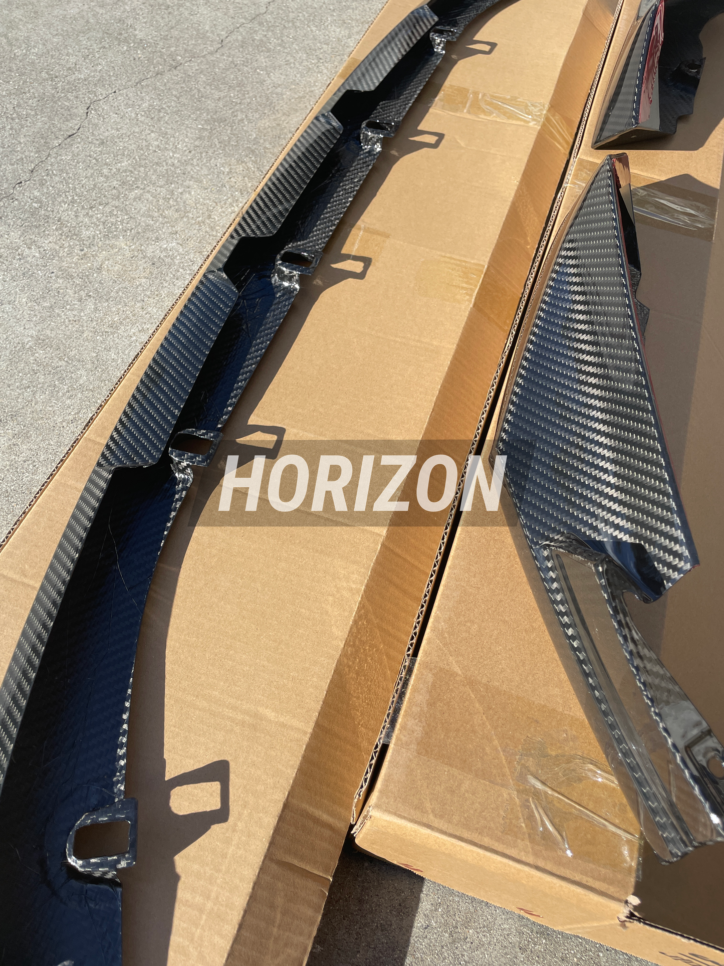 Horizon Motorsport Performance V1 3-Piece Dry Carbon Fiber Front Lip BMW G80 M3 | G82 / G83 M4