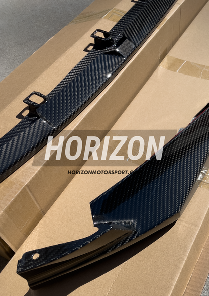 Horizon Motorsport Performance V1 3-Piece Dry Carbon Fiber Front Lip BMW G80 M3 | G82 / G83 M4