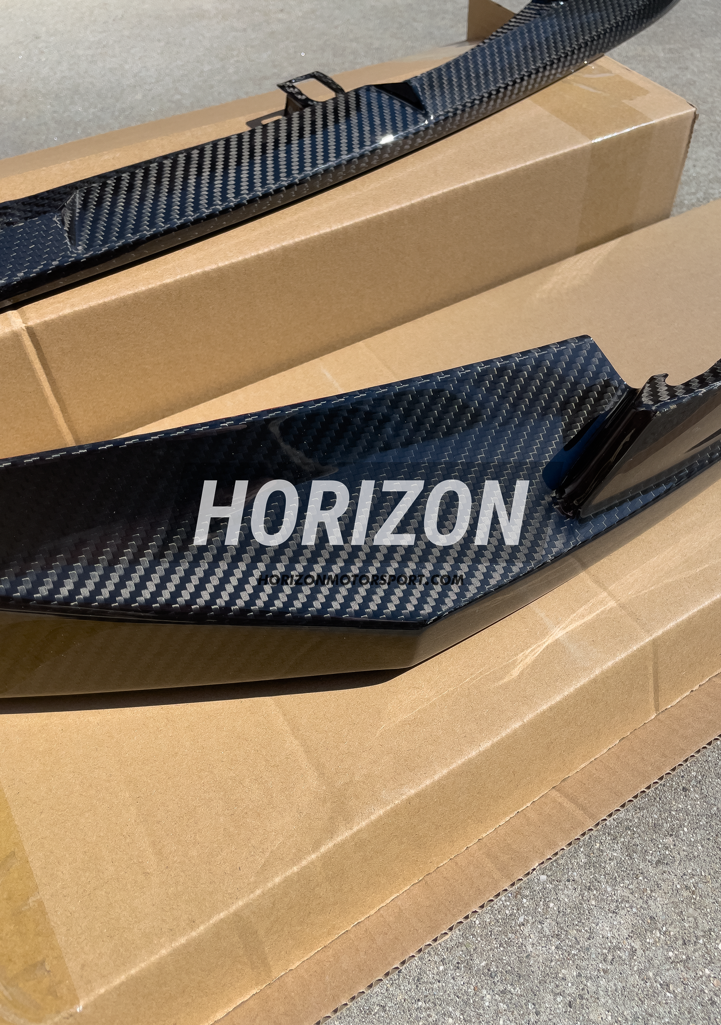 Horizon Motorsport Performance V1 3-Piece Dry Carbon Fiber Front Lip BMW G80 M3 | G82 / G83 M4
