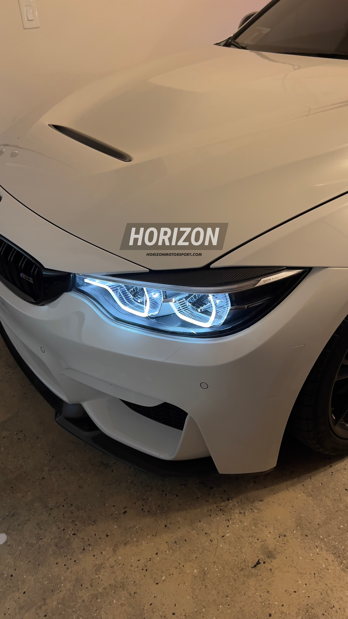 Horizon Motorsport Carbon Fiber Eyelid Headlight Covers BMW F80 M3 | F82 M4 | F3X 4-Series