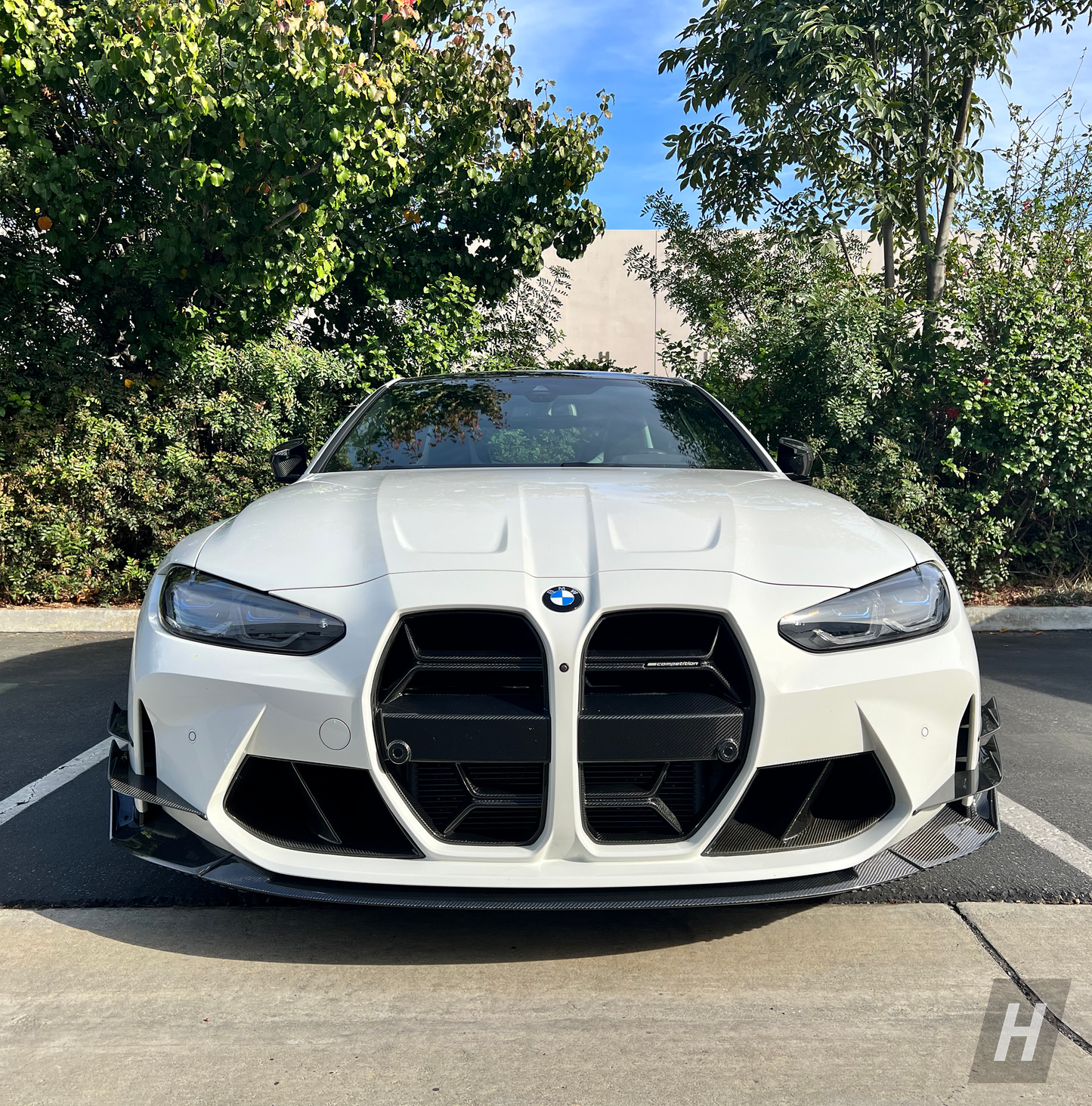 Horizon Motorsport CSL V1 3-Piece Dry Carbon Fiber Front Lip BMW G80 M3 | G82 / G83 M4