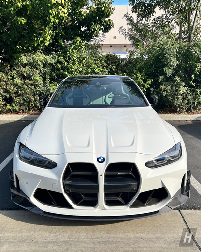 Horizon Motorsport CSL V1 3-Piece Dry Carbon Fiber Front Lip BMW G80 M3 | G82 / G83 M4