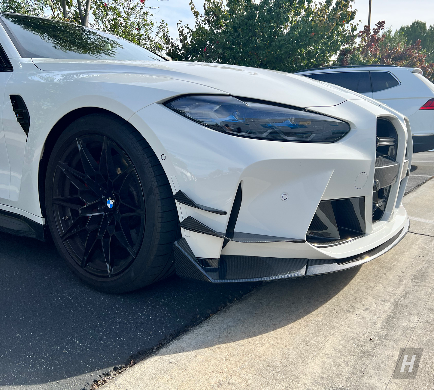 Horizon Motorsport CSL V1 3-Piece Dry Carbon Fiber Front Lip BMW G80 M3 | G82 / G83 M4