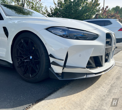 Horizon Motorsport CSL V1 3-Piece Dry Carbon Fiber Front Lip BMW G80 M3 | G82 / G83 M4