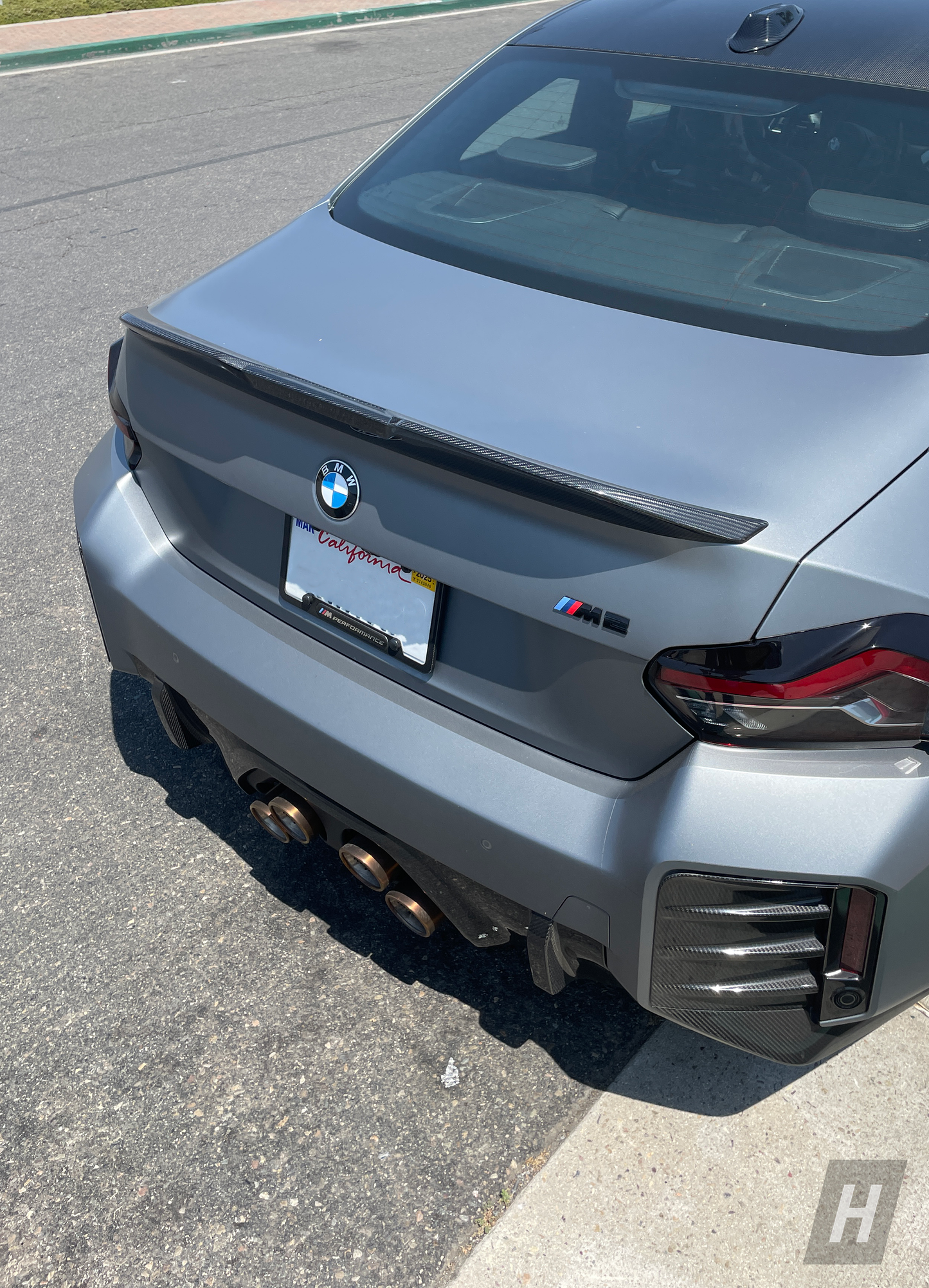 Horizon Motorsport  Performance V1 Dry Carbon Fiber Trunk Lip BMW G42 M240i | G87 M2