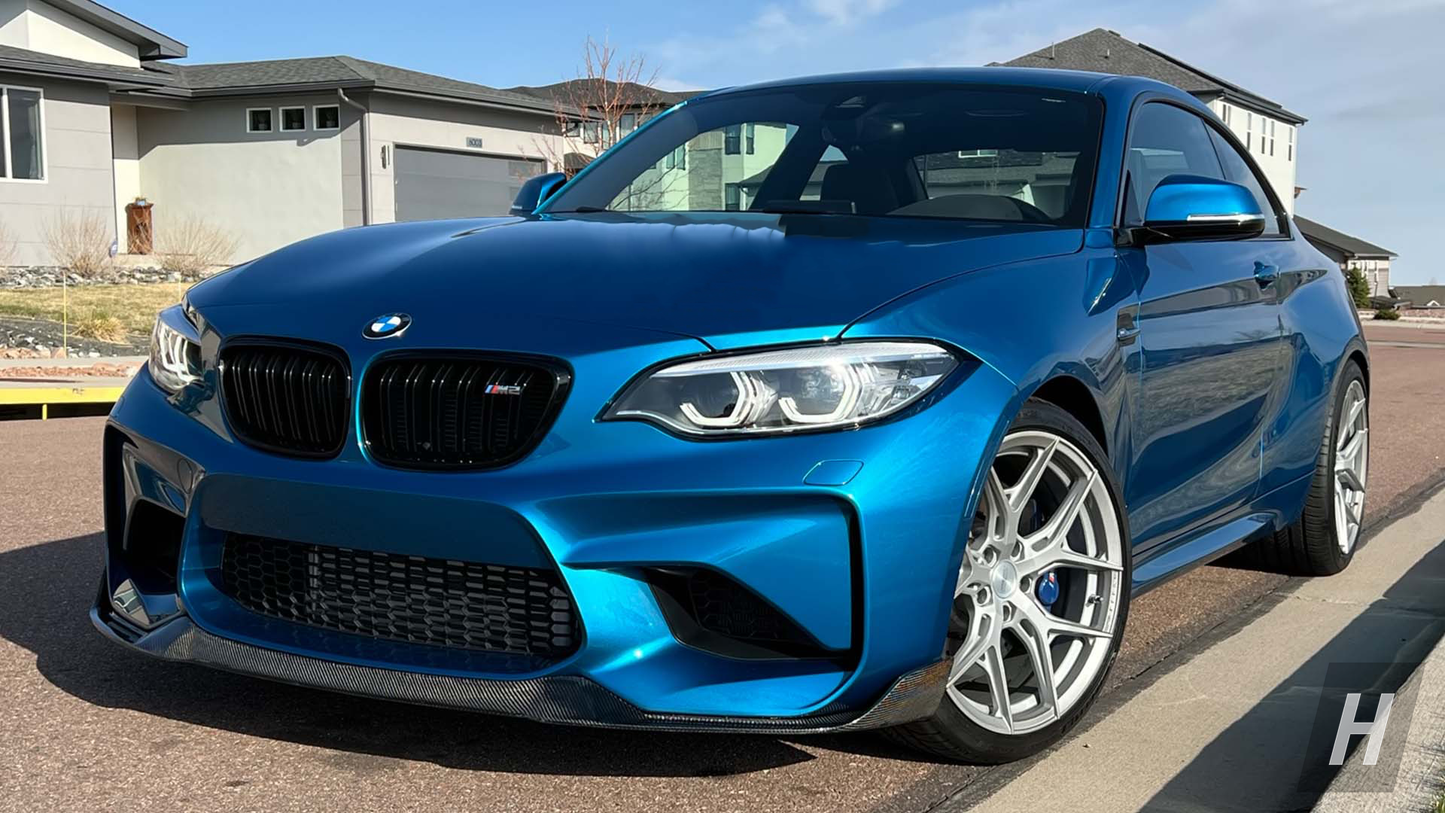 Horizon Motorsport CS Style Carbon Fiber Front Lip BMW F87 M2 (NON-COMP)