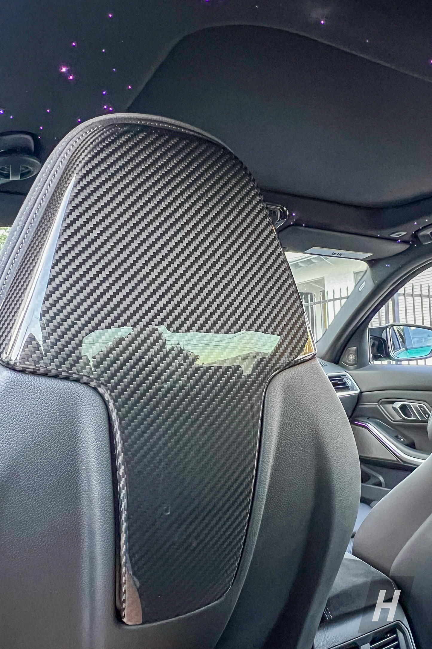 Horizon Motorsport Performance V1 Dry Carbon Fiber Upper Seat Covers BMW G80 M3 | G82 / G83 M4