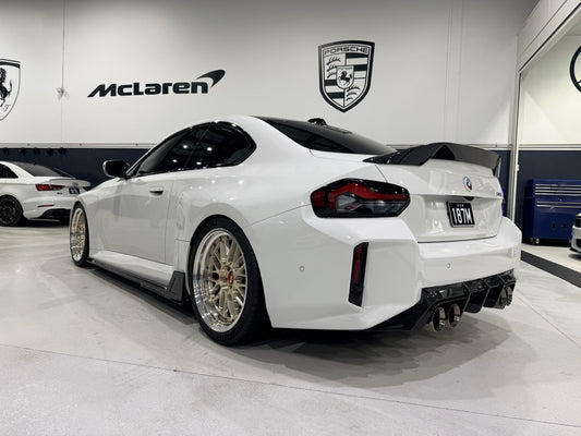 Horizon Motorsport Performance V1 Carbon Fiber Side Skirt Extensions BMW G87 M2