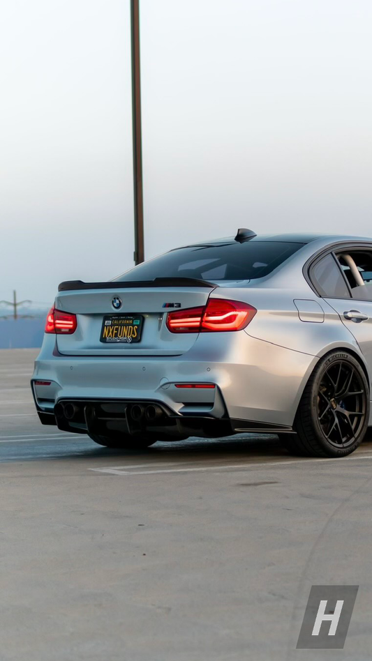 Horizon Motorsport CS V2 Dry Carbon Fiber Trunk Spoiler BMW F30 3-Series | F80 M3