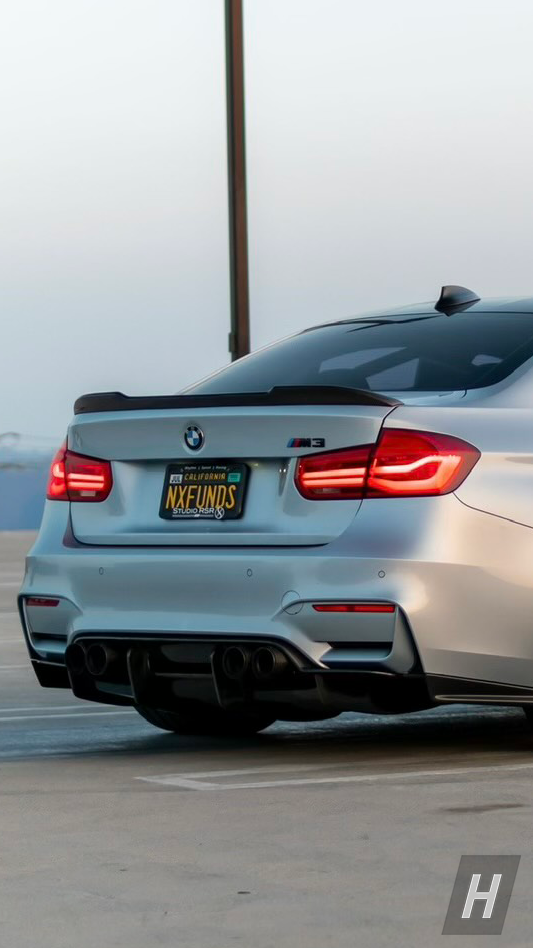 Horizon Motorsport CS V2 Dry Carbon Fiber Trunk Spoiler BMW F30 3-Series | F80 M3
