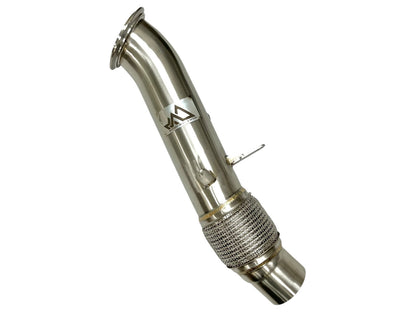 MAD BMW N55 535 F10 F11 F07/640 F12 F13/740 F01 F02/X5/X6 2014+ EWG Catless Downpipe