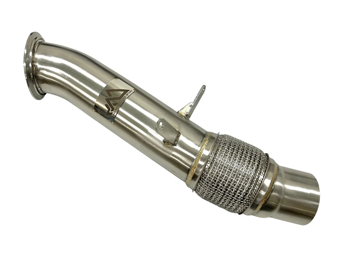 MAD BMW N55 535 F10 F11 F07/640 F12 F13/740 F01 F02/X5/X6 2014+ EWG Catless Downpipe