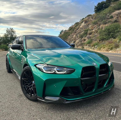 Horizon Motorsport Performance V1 3-Piece Dry Carbon Fiber Front Lip BMW G80 M3 | G82 / G83 M4