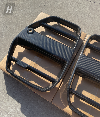 Horizon Motorsport ST1 Dry Carbon Fiber Front Grille BMW G80 M3 | G82 / G83 M4