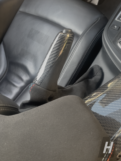Horizon Motorsport Performance V1 Handbrake (E Brake) w/ Alcantara Boot BMW F80 M3 | F82 / F83 M4 | F87 M2C