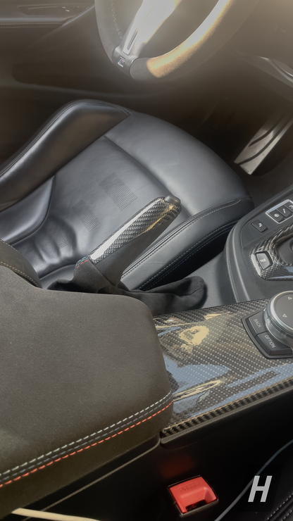 Horizon Motorsport Performance V1 Handbrake (E Brake) w/ Alcantara Boot BMW F80 M3 | F82 / F83 M4 | F87 M2C