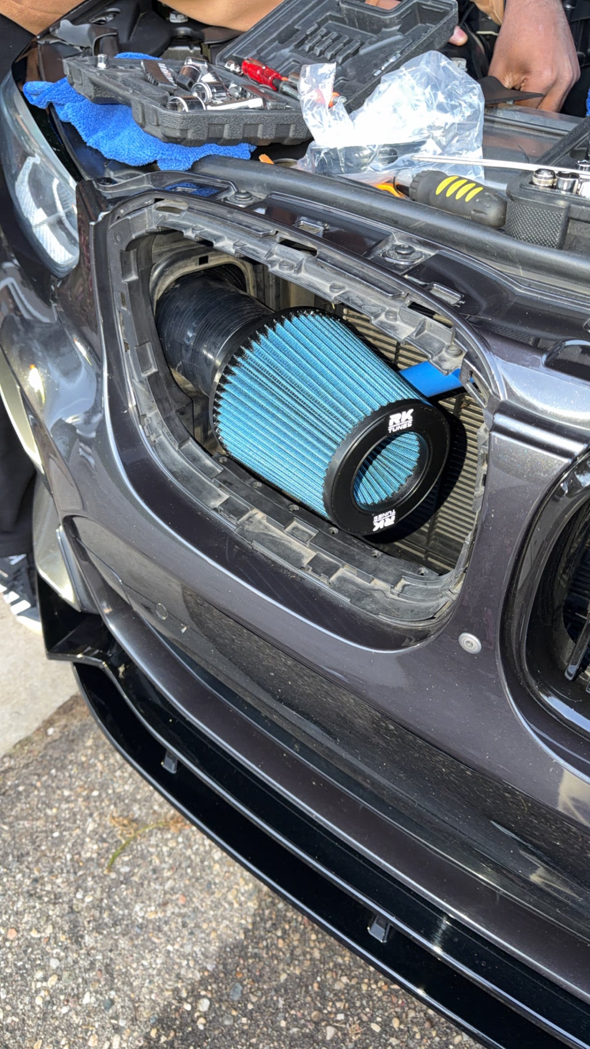 RKTunes G Series B58 Front Mount Intake BMW X3 / X4 / X5 / X6 / X7 M40i