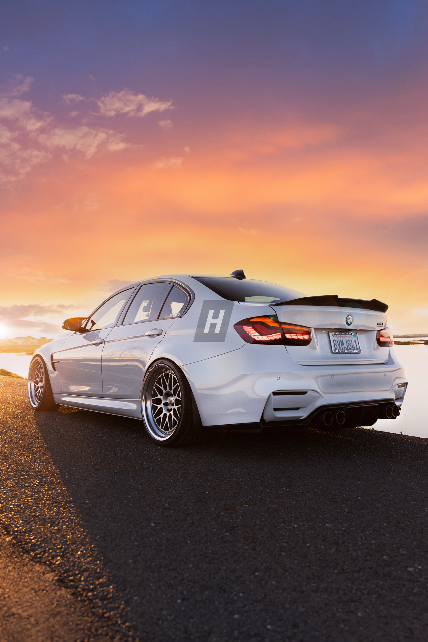 Horizon Motorsport P Style V2 Dry Carbon Fiber Trunk Lip Spoiler BMW F80 M3 | F30 3-SERIES