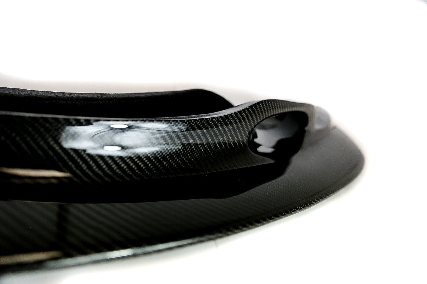 Horizon Motorsport GT4 Style Carbon Fiber Front Lip BMW E9X 3-Series (M3 Style Bumper)