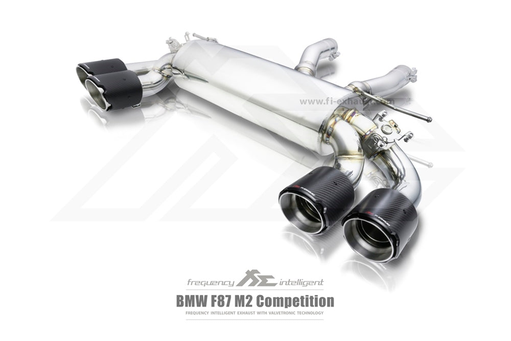 Fi Exhaust Valved Catback Exhaust BMW M2 F87 Competition/CS S55