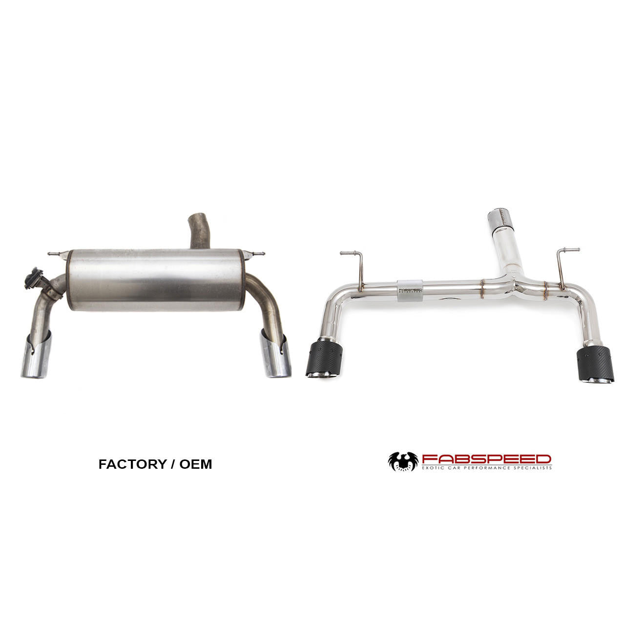 Fabspeed Muffler Delete BMW M235i F22 N55