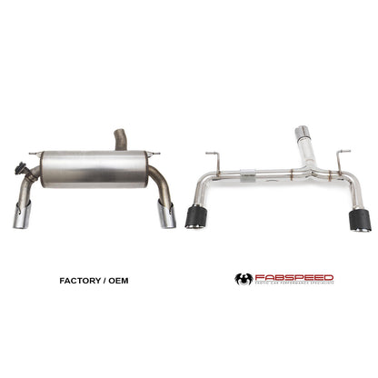 Fabspeed Muffler Delete BMW M235i F22 N55