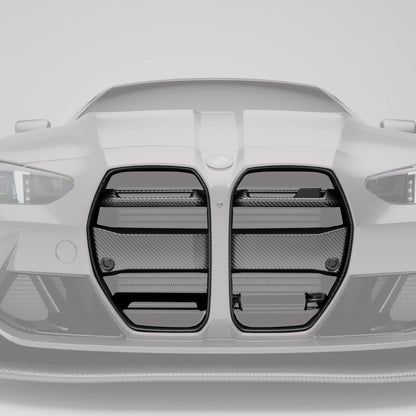 Revozport Carbon Fiber Front Grill Race BMW G80 G81 M3 G82 G83 M4 S58