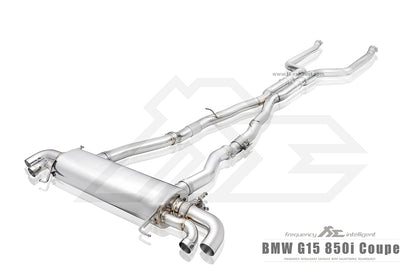 Fi Exhaust Valved Catback Exhaust BMW G14/G15 M850i N63