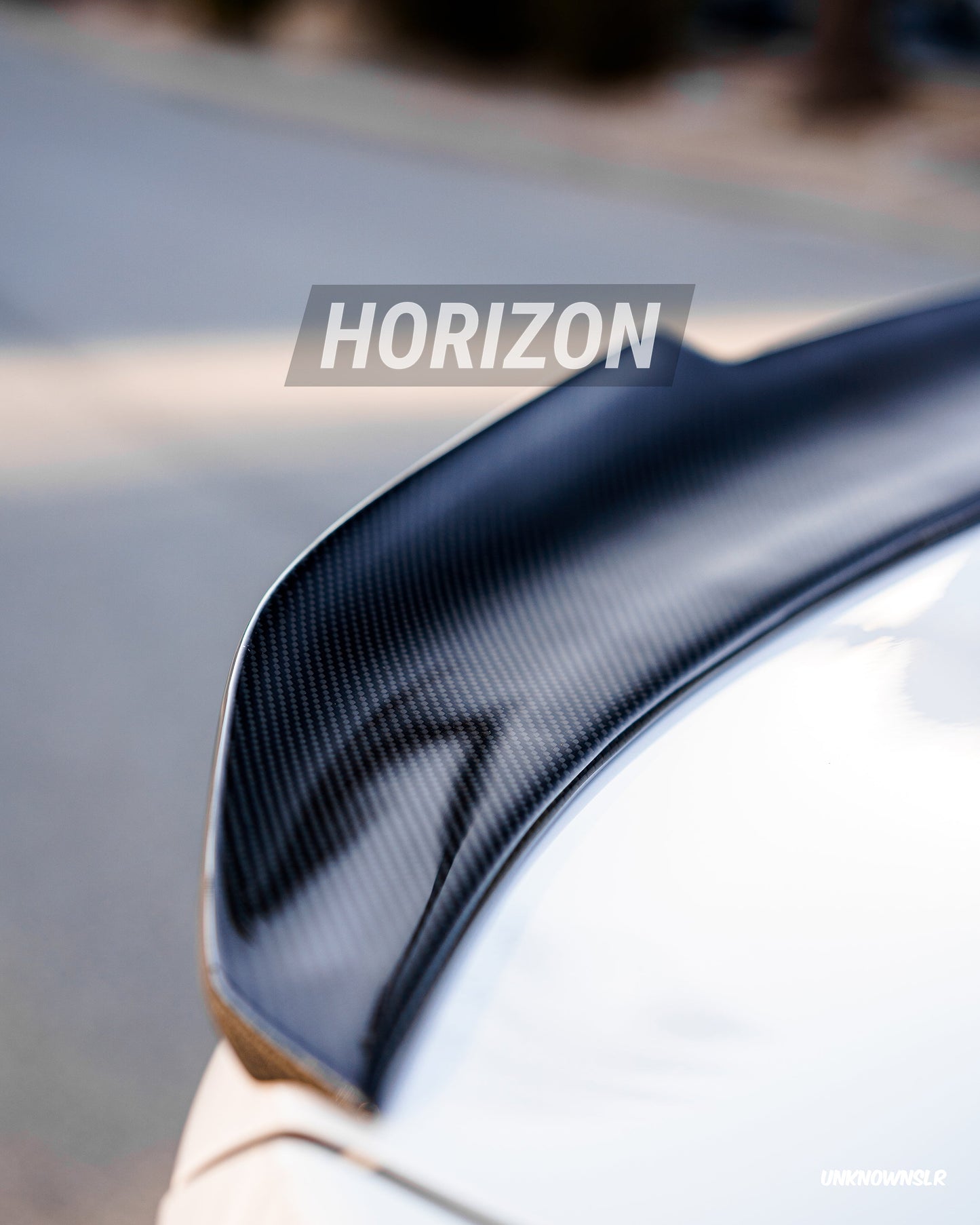 Horizon Motorsport P Style V2 Dry Carbon Fiber Trunk Lip Spoiler BMW F80 M3 | F30 3-SERIES