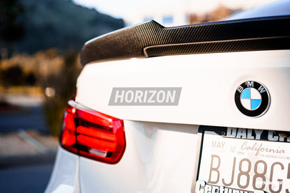Horizon Motorsport P Style V2 Dry Carbon Fiber Trunk Lip Spoiler BMW F80 M3 | F30 3-SERIES