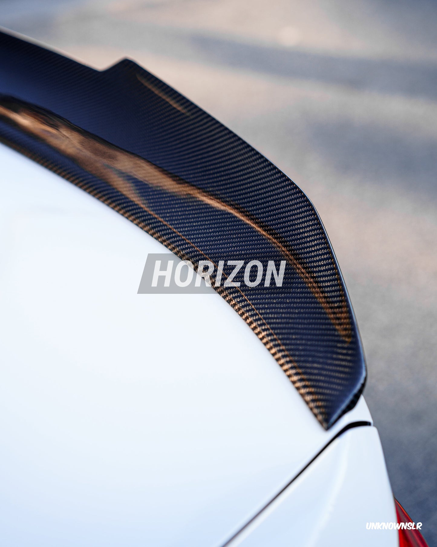 Horizon Motorsport P Style V2 Dry Carbon Fiber Trunk Lip Spoiler BMW F80 M3 | F30 3-SERIES