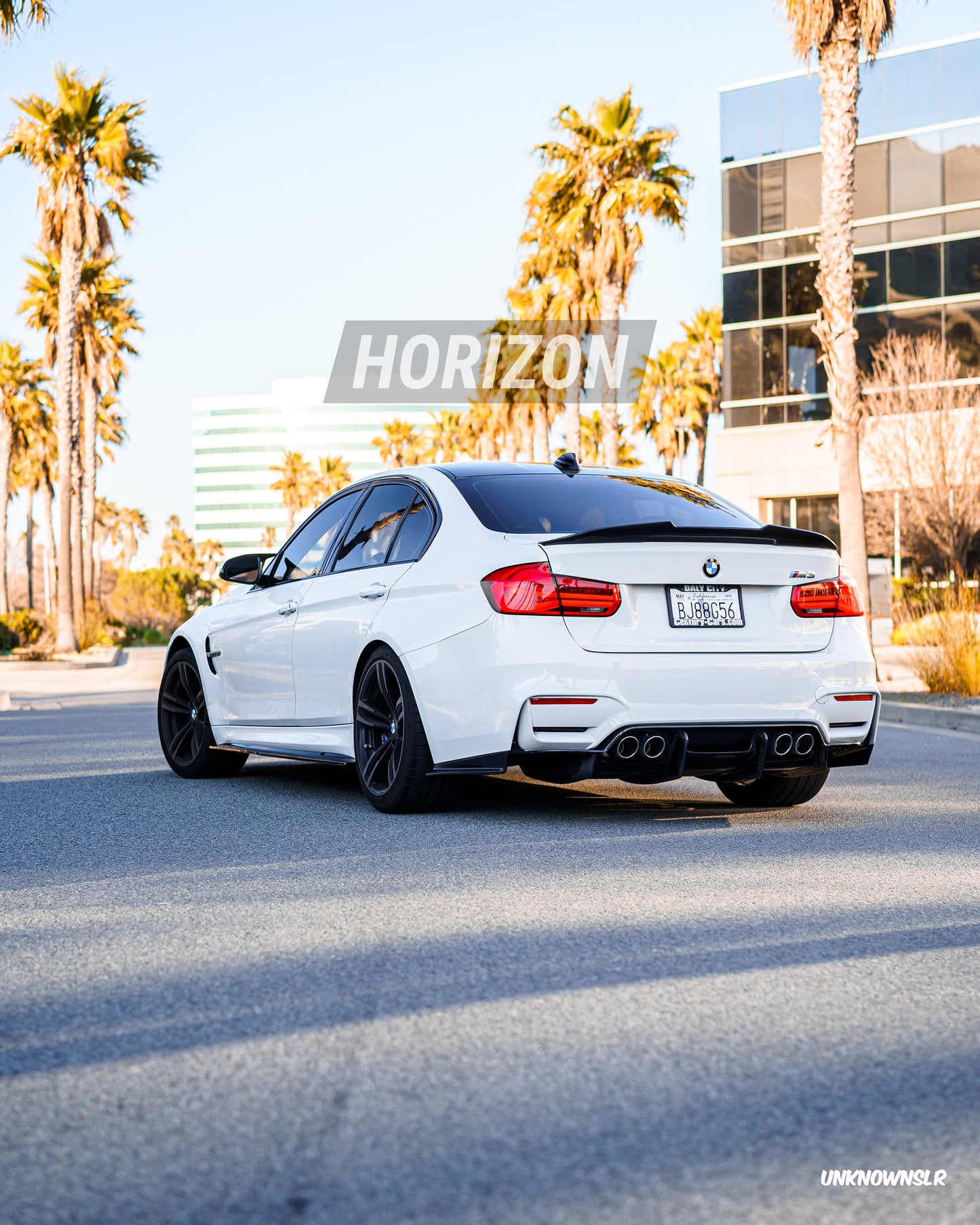 Horizon Motorsport P Style V2 Dry Carbon Fiber Trunk Lip Spoiler BMW F80 M3 | F30 3-SERIES