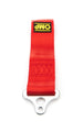 OMP Racing Tow Hood Red Stainless 100mm ID