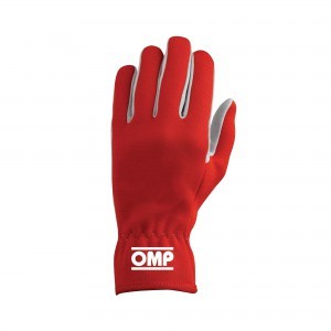 OMP Racing Rally Gloves Red
