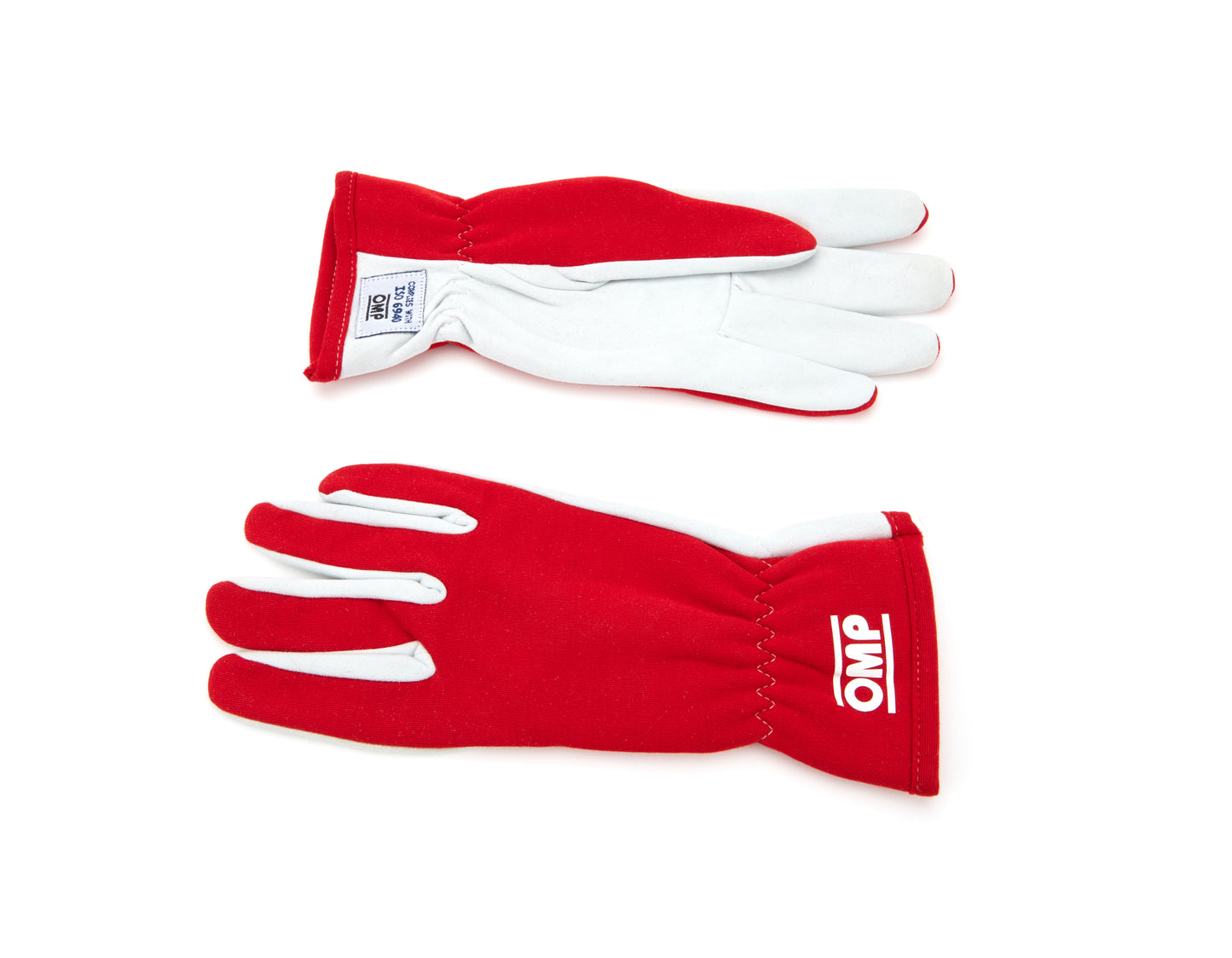 OMP Racing Rally Gloves Red