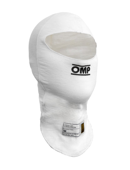 OMP Racing Tecnica EVO Balaclava FIA 8856-2018 White