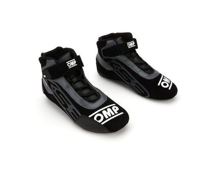 OMP Racing KS-3 Shoes Black Size