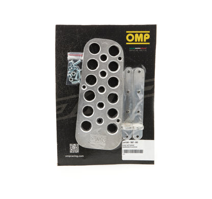 OMP Racing  Footrest Sandblasted Aluminium