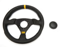 OMP Racing WRC Steering Wheel Black Suede